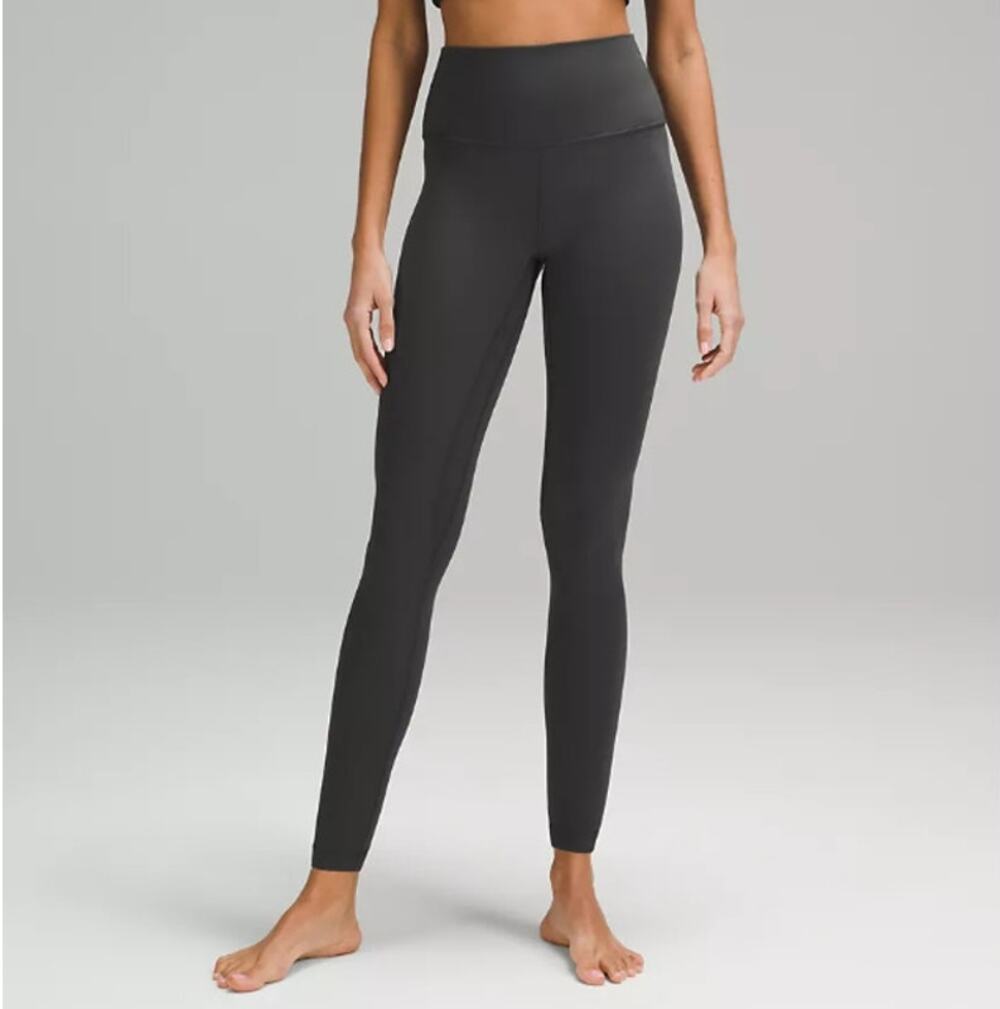 LULULEMON Align High-Rise Pant 28" Ankle Leggings Graphite Grey Womens Size 4